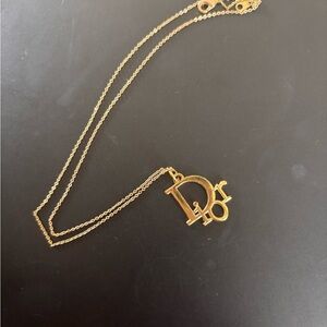 Dainty Gold Necklace with Pendant